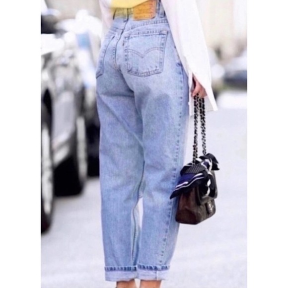 Vintage Denim - Levi’s Vintage Light Wash Straight Leg Jeans